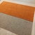 Alfombra UNICAS DISEÑO STRIPES - 1.80 x 2.50 m Naranja