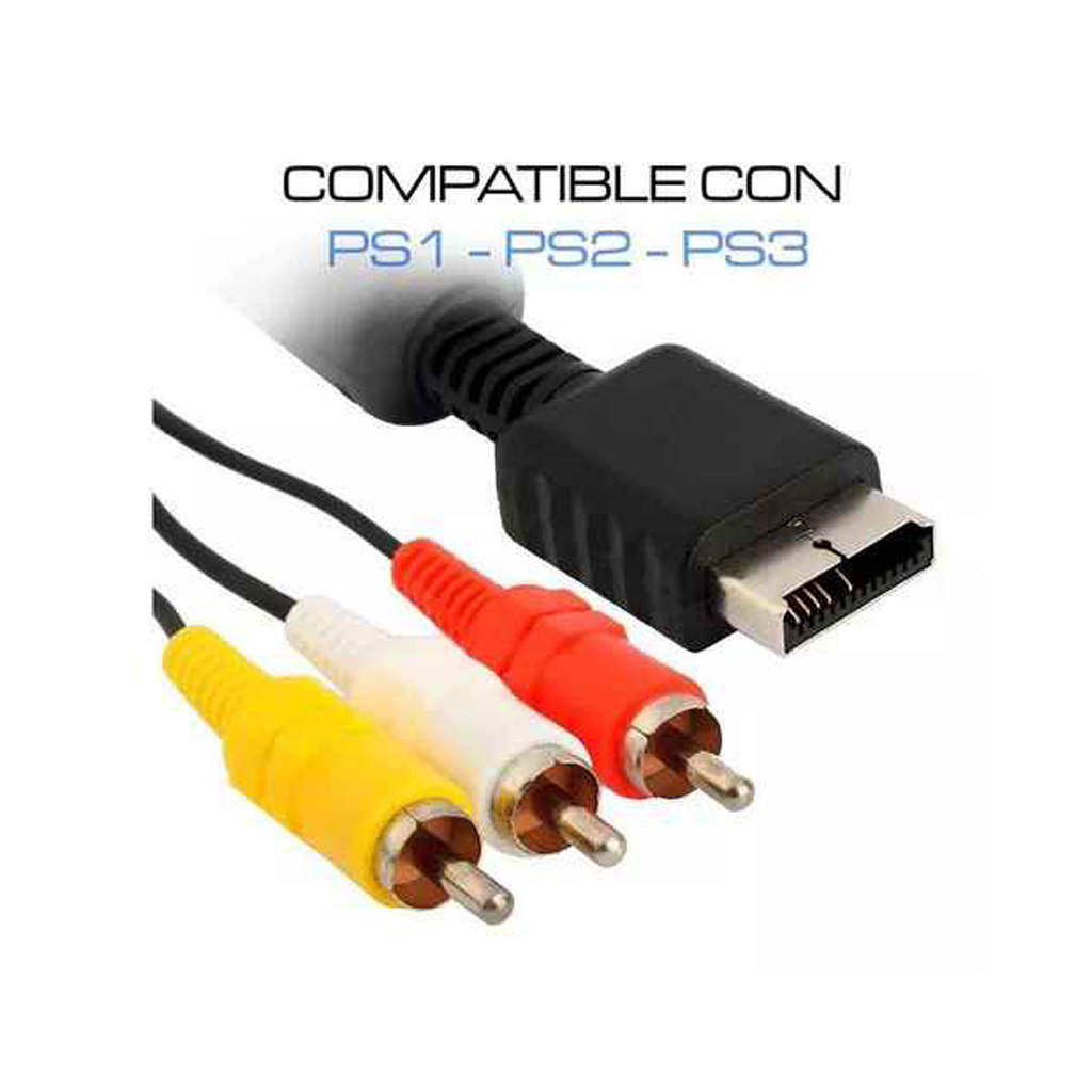 Cable Audio y Video PS3 - PS2 - PS1