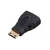Adaptador Hdmi Hembra A Mini Hdmi Macho - Dorado