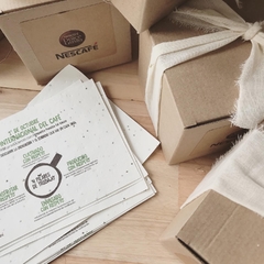 Suculenta box con tarjetón plantable - Nescafe - comprar online