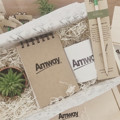Set de escritorio sustentable personalizado - Amway