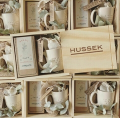 Kit barista con taza personalizada - Hussek