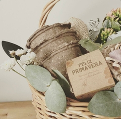 Cesta Jardín de Primavera – Flores y Frescura para tus Regalos - greengift