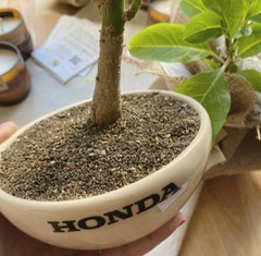 Maceta personalizada con logo - HONDA