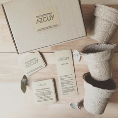 Set de cultivo biodegradable para Azcuy - comprar online