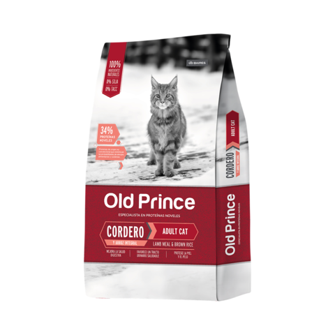 Old Prince Proteinas Noveles adulto gato (sabor cordero ) 7.5kg
