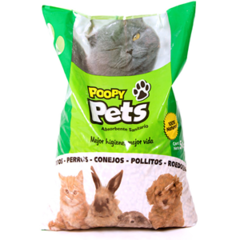 Poopy Pets Absorbente sanitario (Pellets) Pack 5x5Kg