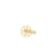 Gold Plated Mandala Petit Net Ring
