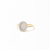 Flat onyx ring - online store