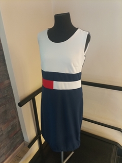 Vestido Astor en Azules y rojos - comprar online