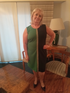 Vestido Jackie Aries en verdes - comprar online
