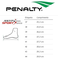 Chuteira Penalty Max 1000 Ecoknit Futsal Bordô Vermelho