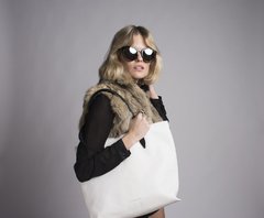 ALEXA TOTE BLACK+WHITE *T - MARS+ZORBA