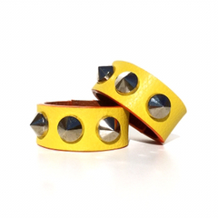 Ultra Studded Bracer Yellow Conic