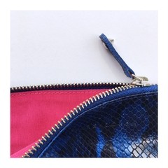 Pouch Blue Snake - comprar online