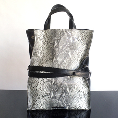 Apollonia Tote Whitesnake