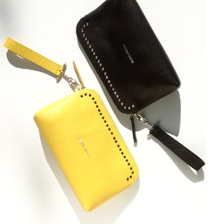 GIGI SMALL CLUTCH YELLOW - MARS+ZORBA