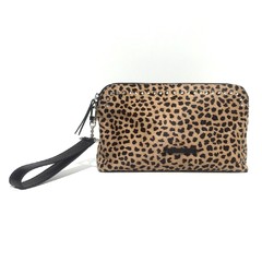 GIGI CLUTCH BLACK+CHEETAH - comprar online