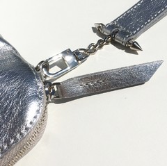 GIGI SMALL CLUTCH SILVER - MARS+ZORBA