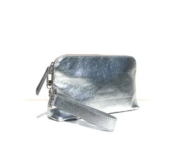 GIGI SMALL CLUTCH SILVER - buy online