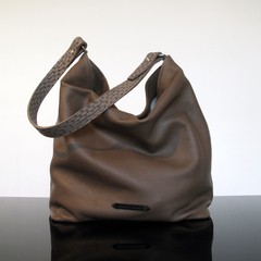 cartera de cuero hobo