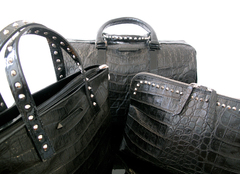 FRANCIS BLACK CROC *STUDS - online store