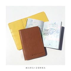 Passport Cover Caramel