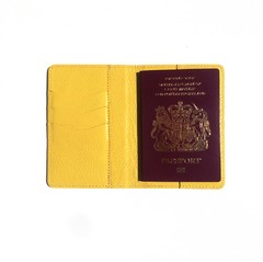 Passport Cover Yellow - MARS+ZORBA