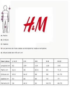 Vestido H&M corazones - comprar online