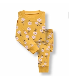 Pijama Importado Flores. 100% Algodon