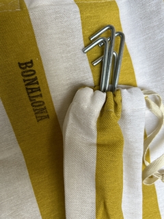 LONA RAYADA MAIZ - comprar online