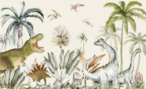 Mural Dinosaurios