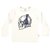 Camiseta Infantil Alakazoo Off White