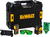 Kit medidor de distância (trena) a laser (feixe vermelho) + nível com 2 linhas a laser (feixe verde), com caixa TSTAK, DW0889CG-XJ, DEWALT