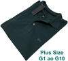 Camisa Polo Plus Size Hugo Blanc Musgo 058