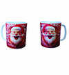 Caneca Personalizada Papai Noel 3D em Ceramica 325 ml - 11OZ -C001