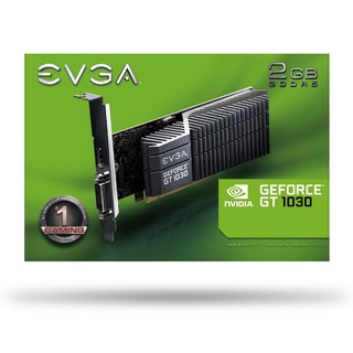PLACA VGA 2GB GT 1030 EVGA SC PASSIVE LP GDDR5 GEFORCE - comprar online