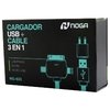 CARGADOR DE CELULAR CON CABLE UNIVERSAL - tienda online