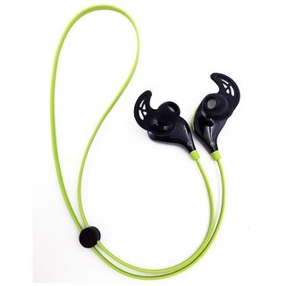AURICULARES BLUETOOTH SPORT FIT IN EAR NEGRO VERDE - WPG Ecommerce