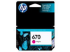 CARTUCHO HP 670 MAGENTA CZ115A - comprar online
