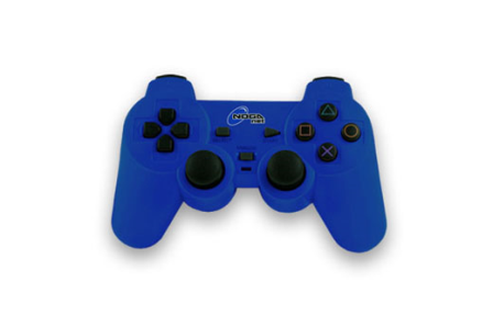 GAMMER -JOYSTICK PS2 AZUL - WPG Ecommerce