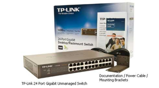 SWITCH 24P TP-LINK SG1024 GIGABIT GREEN 1U 19 RACK en internet