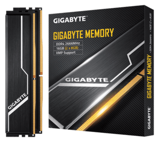 MEMORIA DDR4 16GB GIGABYTE 2666MHZ 2X8GB - comprar online