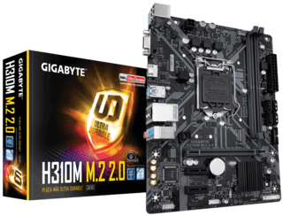 MOTHERBOARD GIGABYTE S1151 H310M M.2 2.0 BOX M-ATX