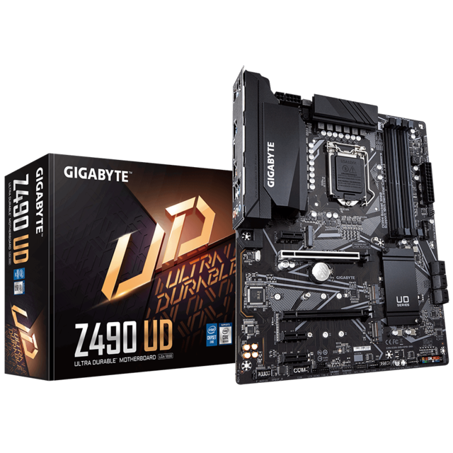 MOTHERBOARD GIGABYTE S1200 Z490 UD BOX ATX