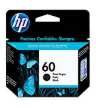 CARTUCHO HP 60 NEGRO CC640WL - comprar online