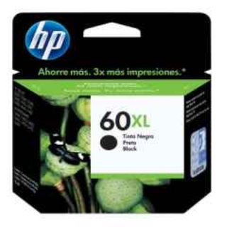 CARTUCHO HP 60XL NEGRO CC641WL P/HP F4280/D1660 - comprar online