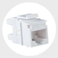 JACK RJ45 HEMBRA CAT.5E FKW MULTILAN BLANCO - tienda online