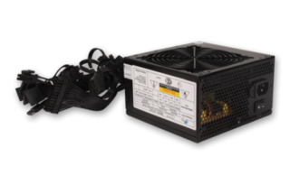 FUENTE- PC ATX 650W COOLER. 6 SATAS+4IDE NEGRA - comprar online