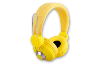 AURICULAR FIT COLOR PC/MP3 AMARILLO MANOS LIBRES - WPG Ecommerce
